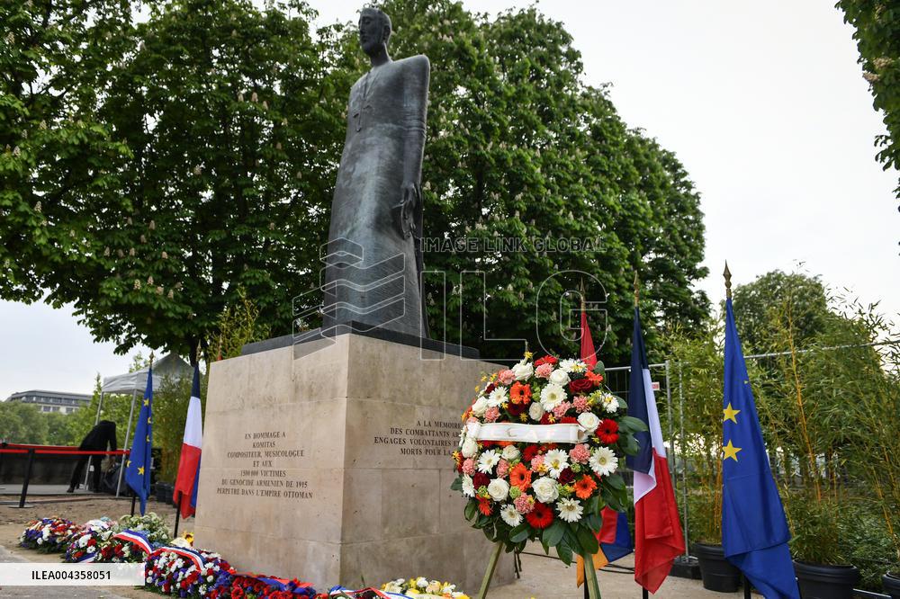 Annual commemoration of the Armenian genocide of 1915 in Paris - FA