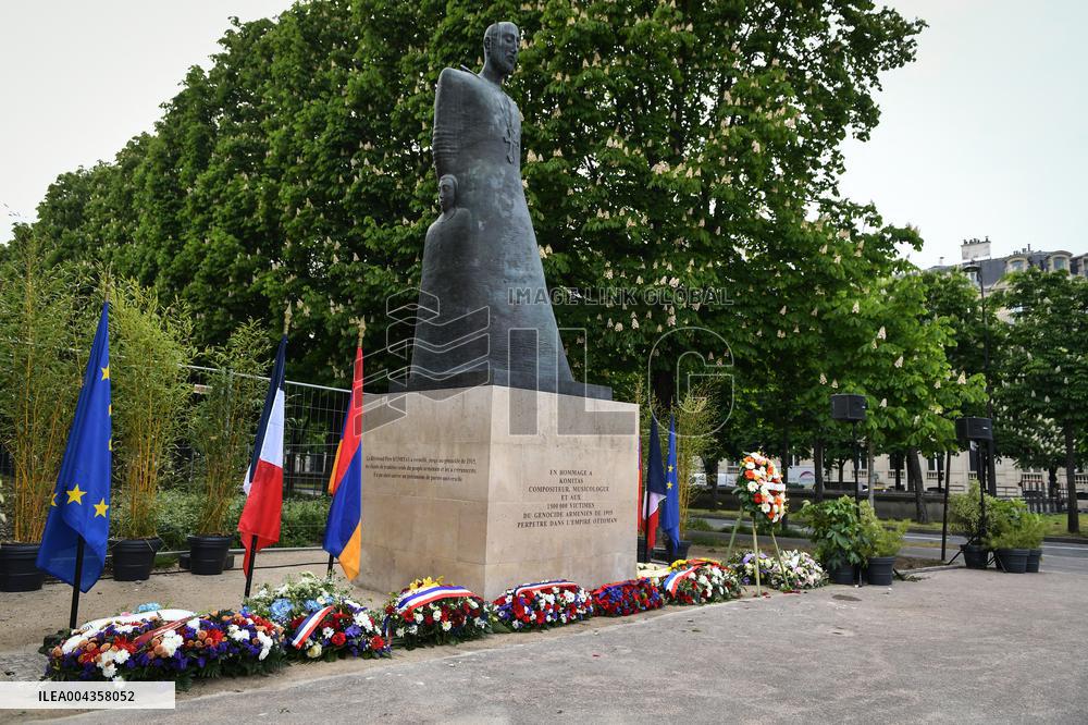 Annual commemoration of the Armenian genocide of 1915 in Paris - FA