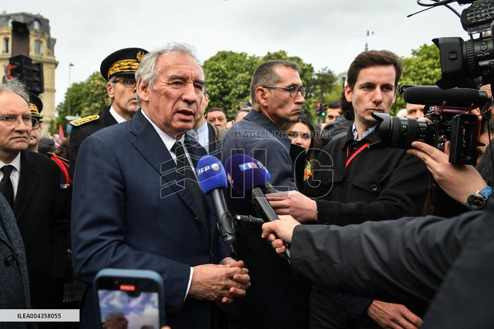 Annual commemoration of the Armenian genocide of 1915 in Paris - FA
