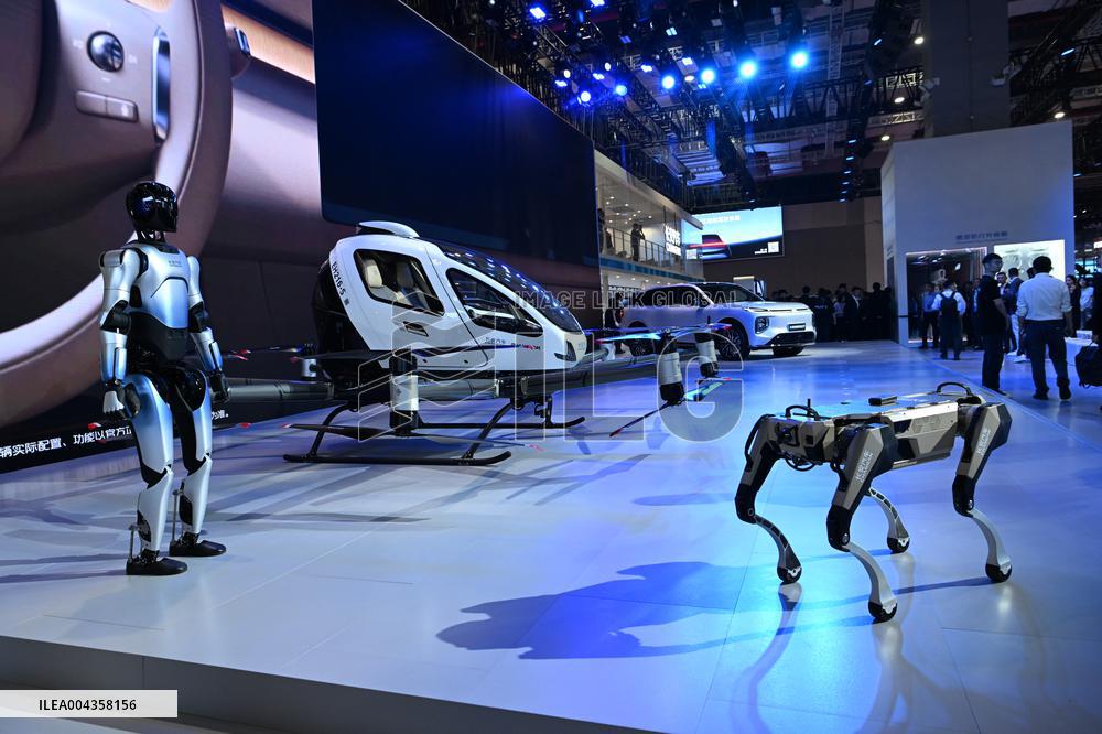 Changan Automobile Booth At 2025 Shanghai Auto Show