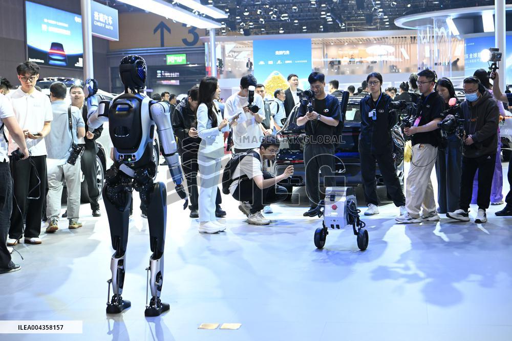 Changan Automobile Booth At 2025 Shanghai Auto Show