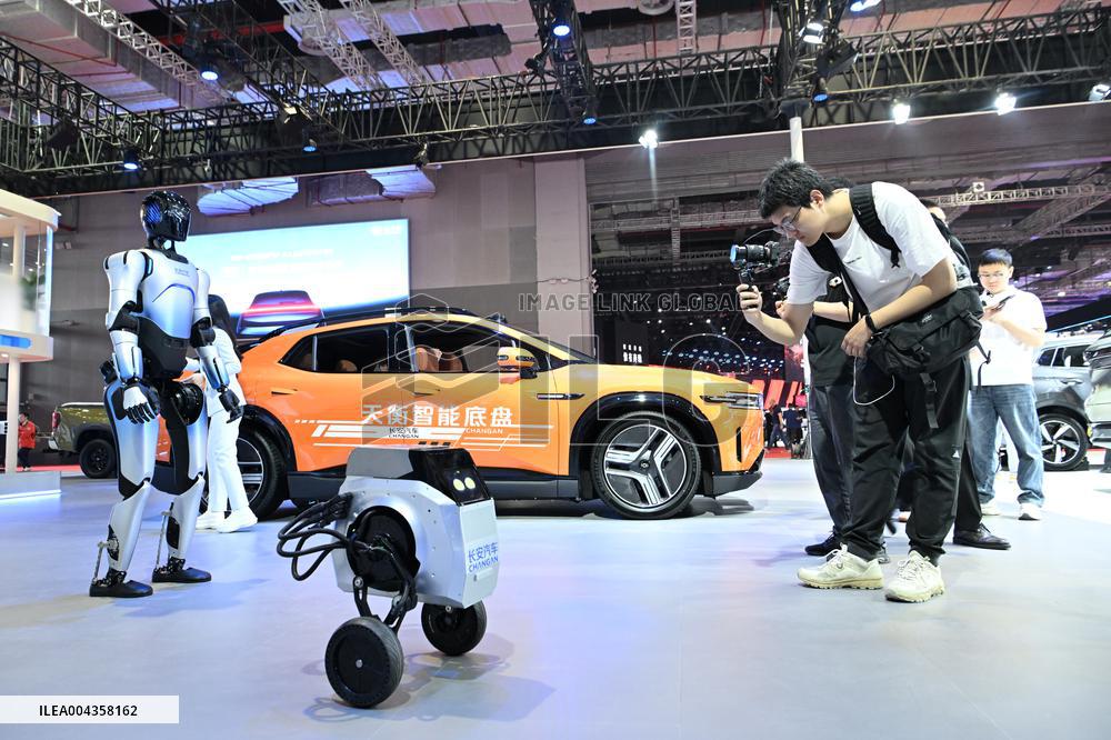 Changan Automobile Booth At 2025 Shanghai Auto Show