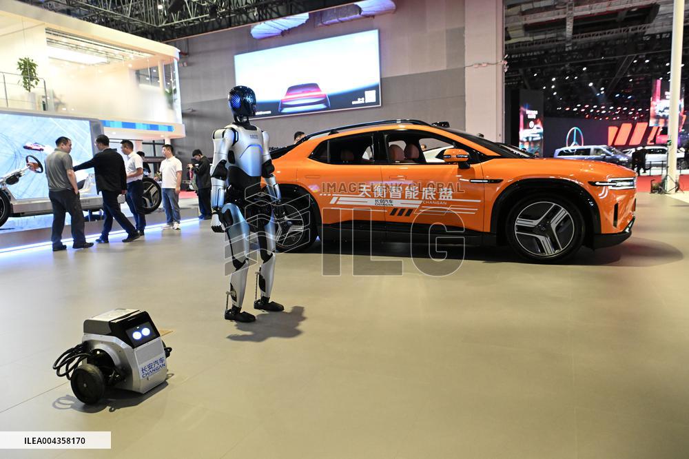 Changan Automobile Booth At 2025 Shanghai Auto Show
