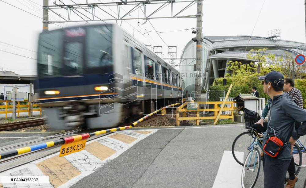 20th anniversary of train derailment in western Japan