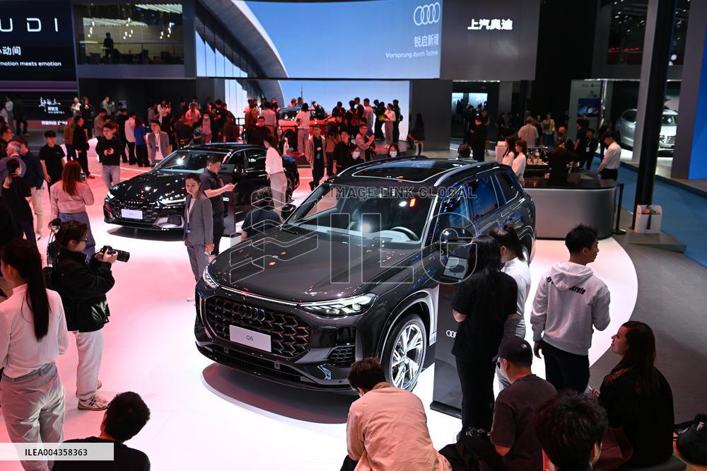 AUDI Boothl At 2025 Shanghai Auto Show