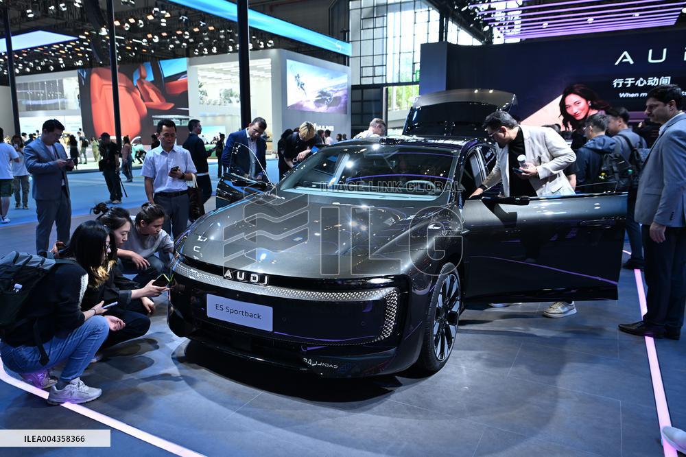 AUDI Boothl At 2025 Shanghai Auto Show