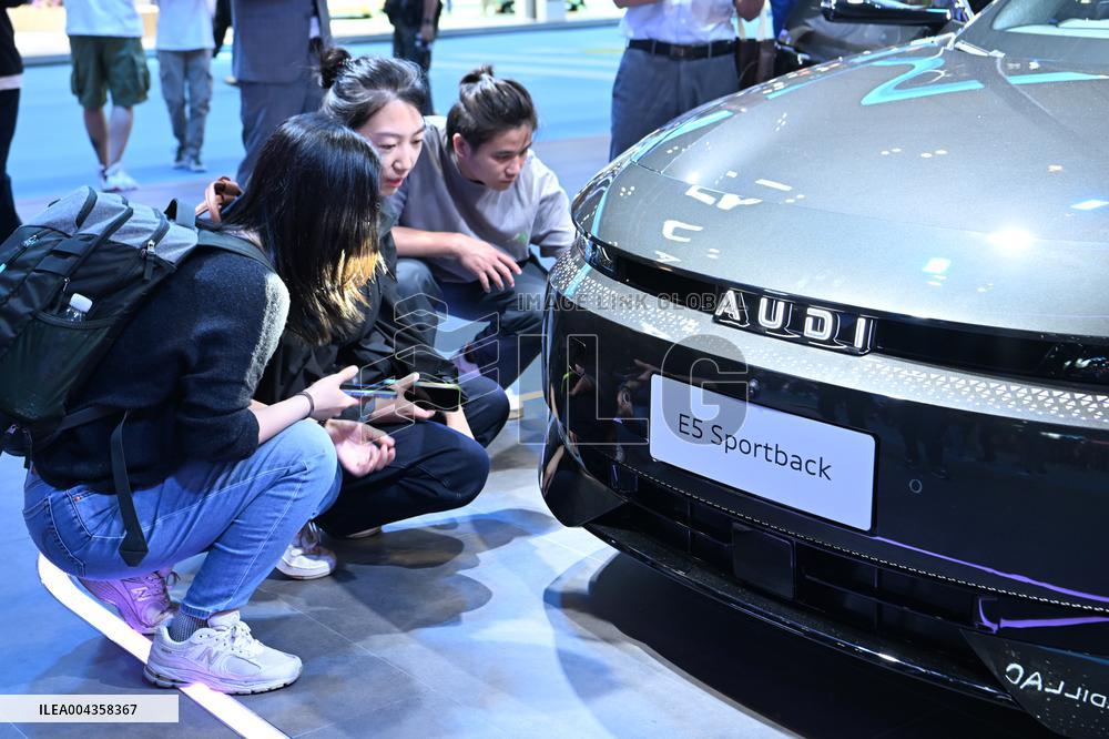 AUDI Boothl At 2025 Shanghai Auto Show