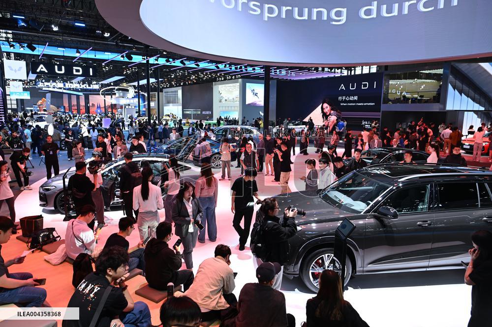AUDI Boothl At 2025 Shanghai Auto Show