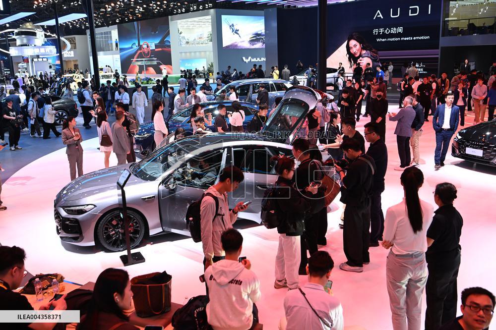 AUDI Boothl At 2025 Shanghai Auto Show