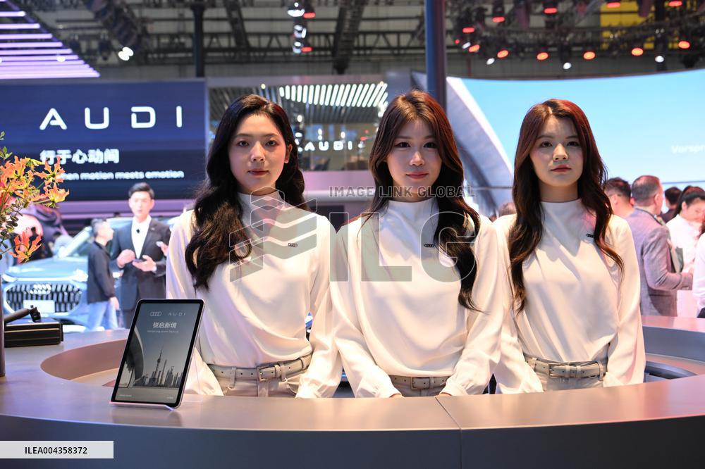 AUDI Boothl At 2025 Shanghai Auto Show