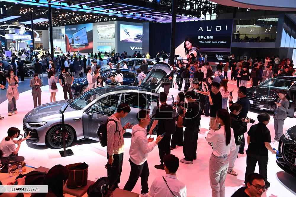 AUDI Boothl At 2025 Shanghai Auto Show