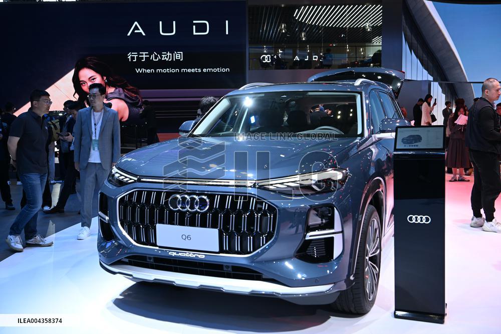 AUDI Boothl At 2025 Shanghai Auto Show
