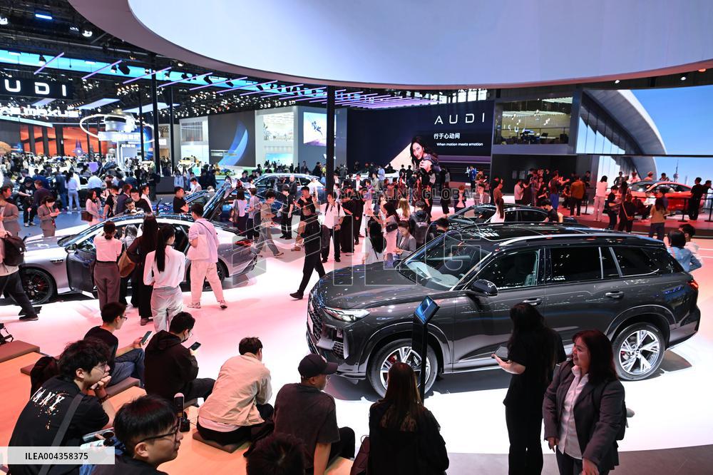 AUDI Boothl At 2025 Shanghai Auto Show