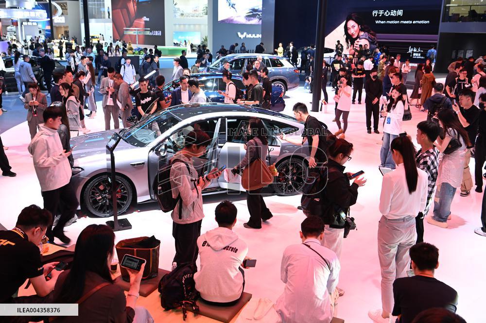 AUDI Boothl At 2025 Shanghai Auto Show