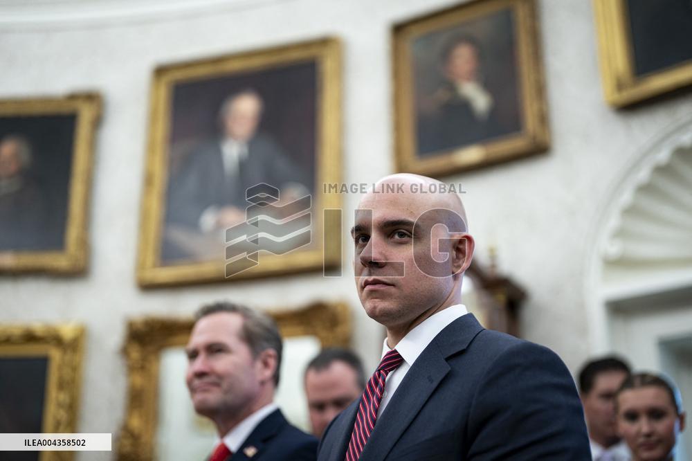 Norvegian PM Visits Donald Trump - Washington