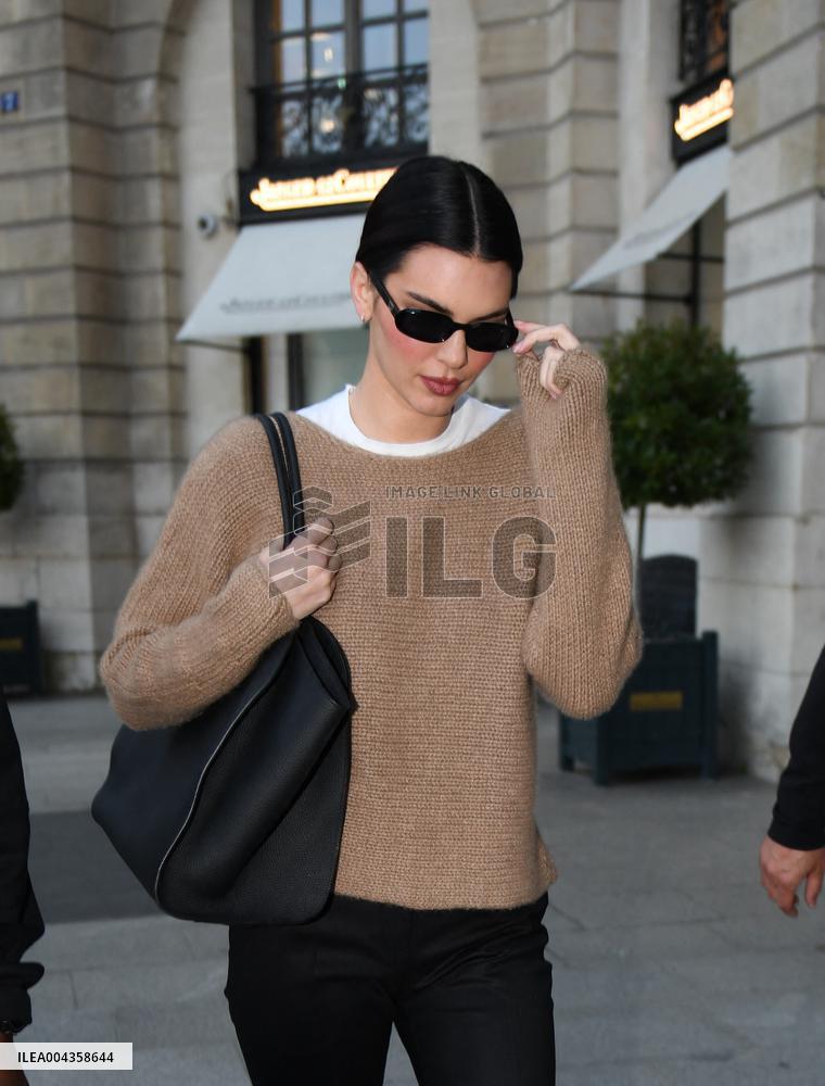Kendall Jenner Leaves LOreal Shoot - Paris