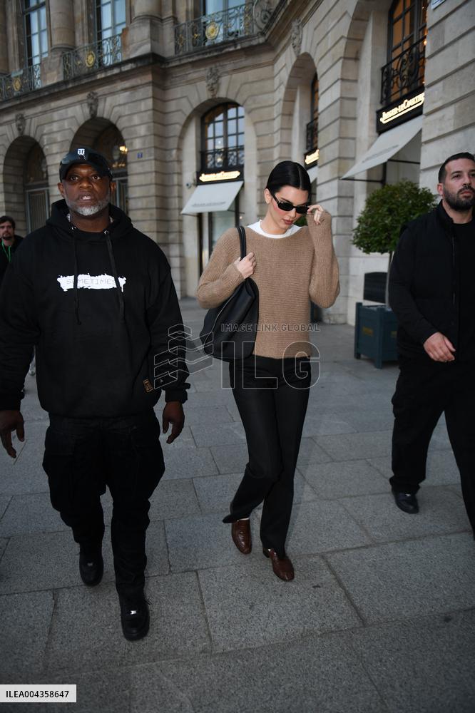 Kendall Jenner Leaves LOreal Shoot - Paris