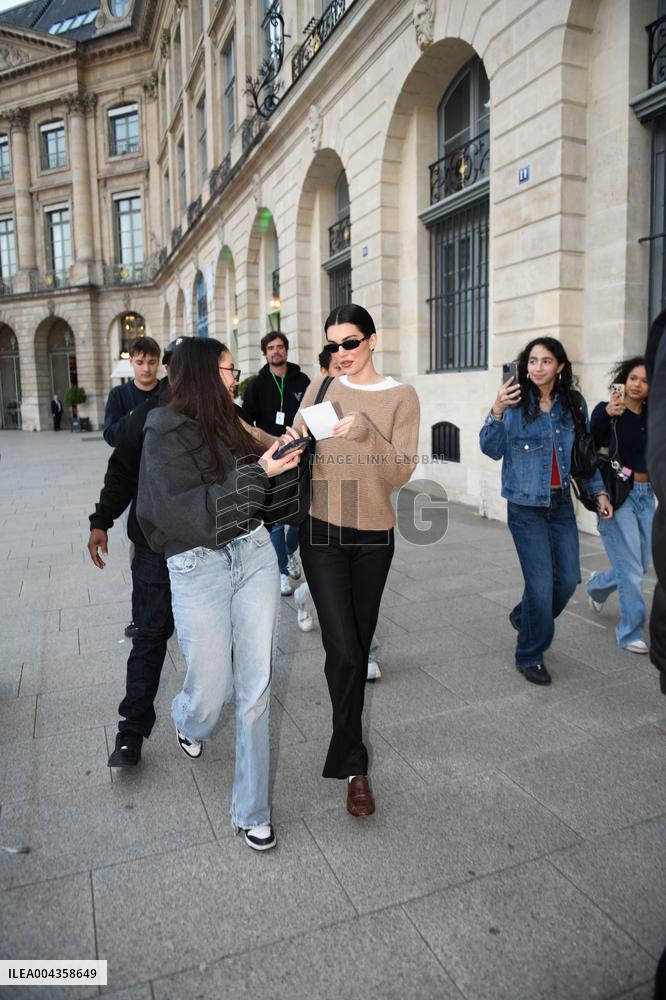 Kendall Jenner Leaves LOreal Shoot - Paris