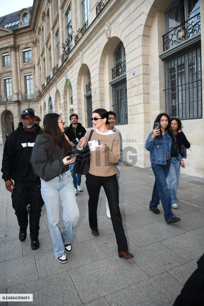 Kendall Jenner Leaves LOreal Shoot - Paris