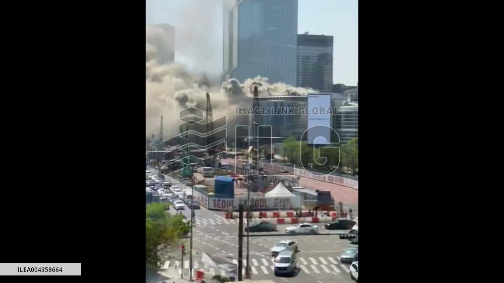 South Korea: Fire Breaks Out at Seoul Convention Center, Prompting Evacuation 2