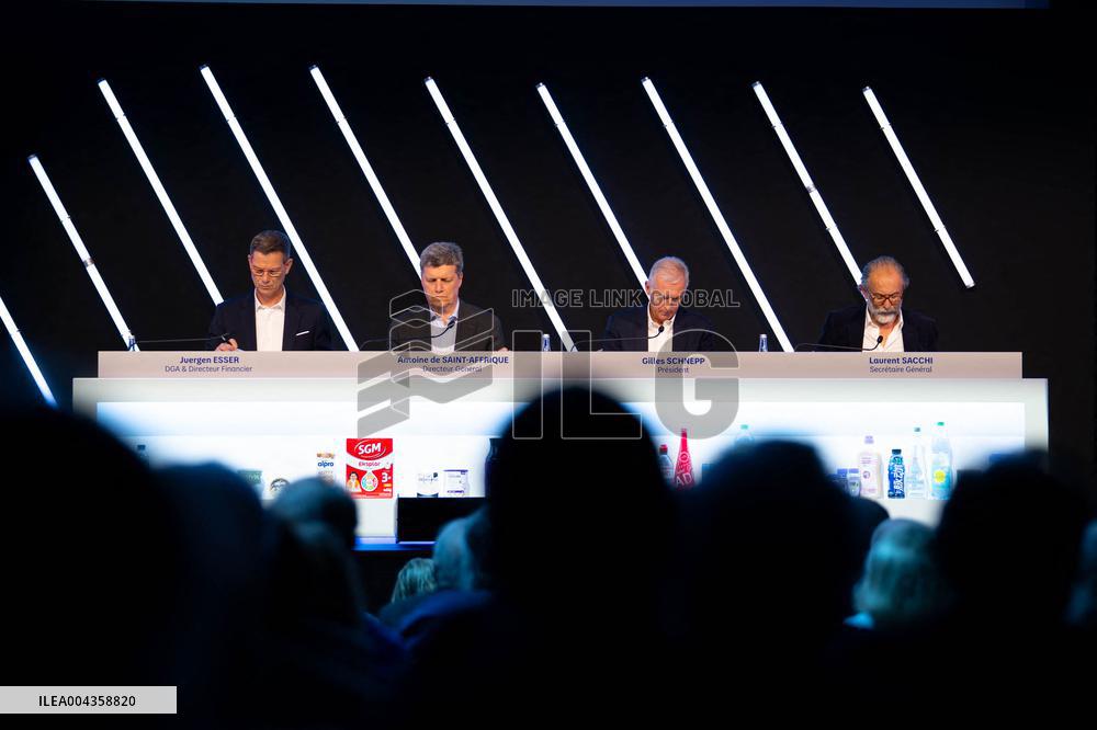 Danone General meeting 2025 - Paris