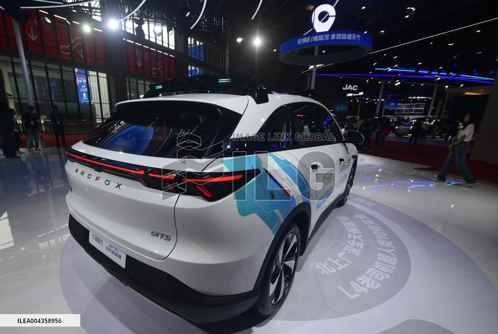 Pony.ai Booth At 2025 Shanghai Auto Show