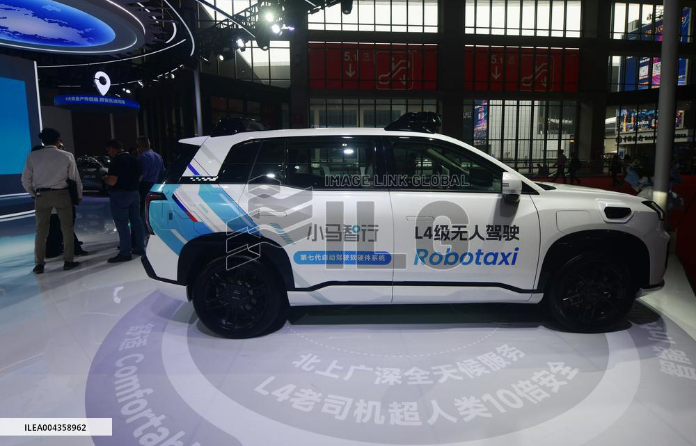 Pony.ai Booth At 2025 Shanghai Auto Show