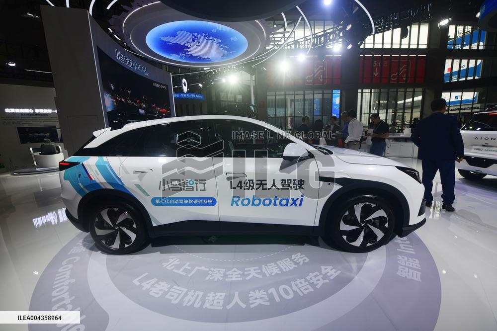 Pony.ai Booth At 2025 Shanghai Auto Show