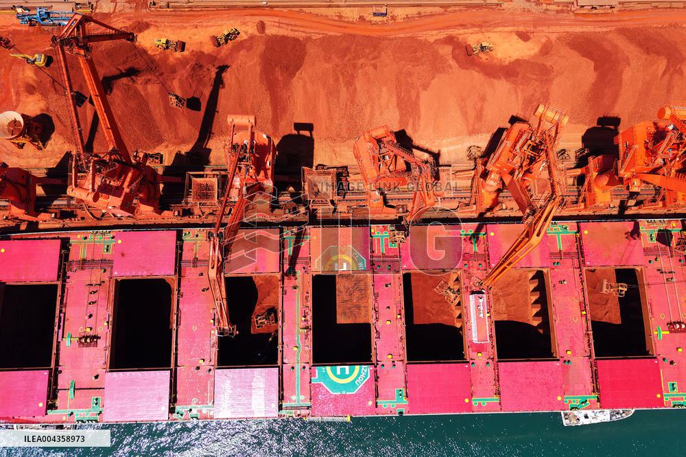 Qingdao Port Iron Ore