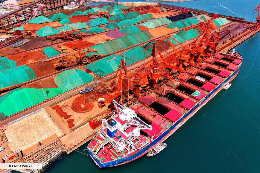 Qingdao Port Iron Ore