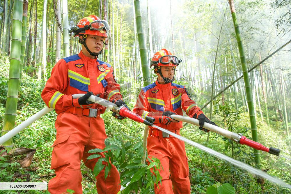 Forest Fire Drill in Huzhou