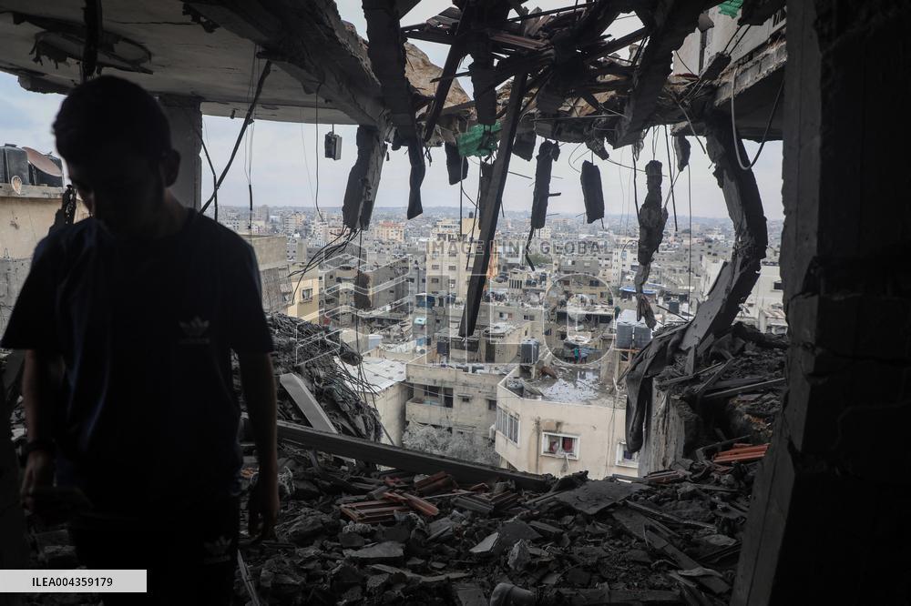 Gaza City Airstrikes Intensify