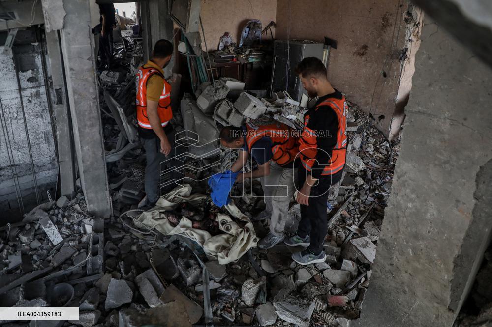 Gaza City Airstrikes Intensify