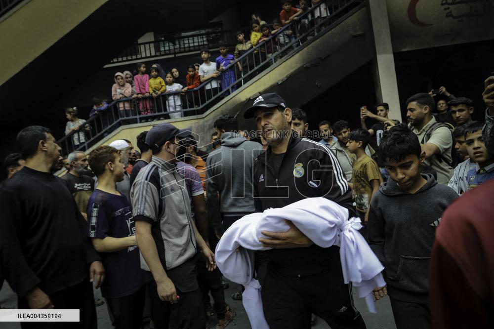 Israel Attacks A Shelter School - Gaza