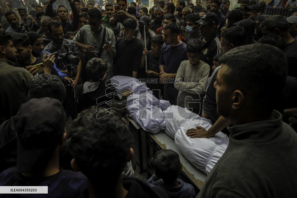 Israel Attacks A Shelter School - Gaza