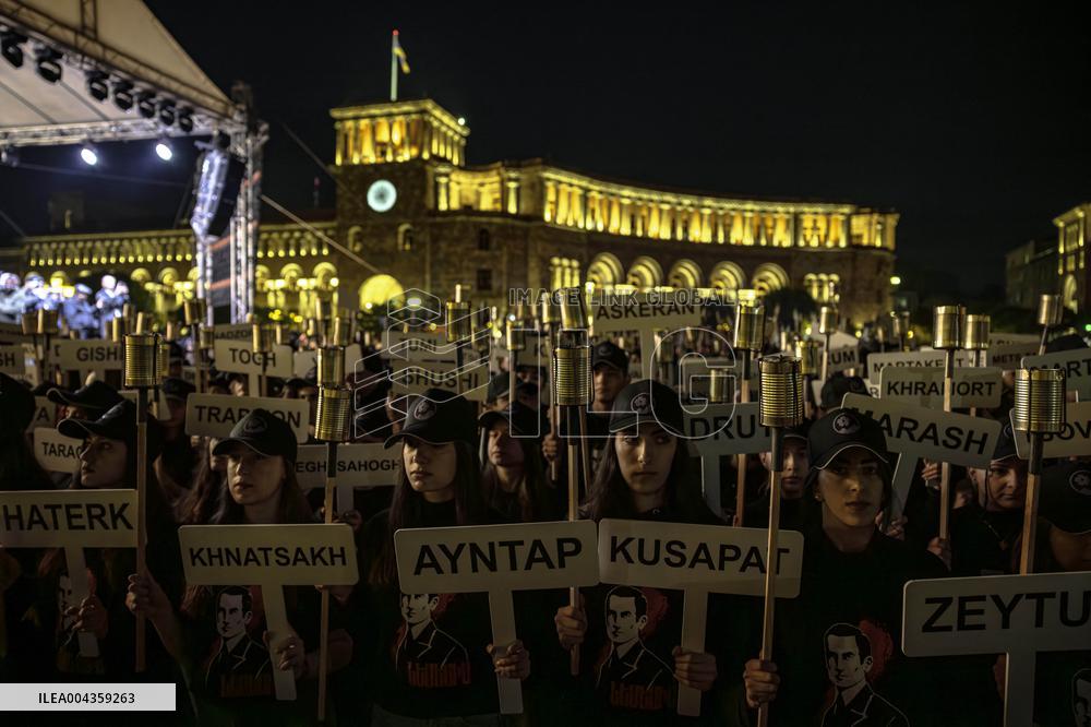 Armenian Genocide Commemoration March - Yerevan