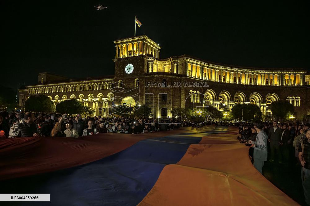 Armenian Genocide Commemoration March - Yerevan