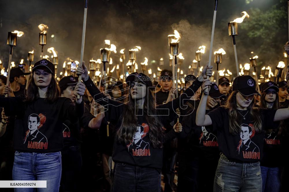 Armenian Genocide Commemoration March - Yerevan