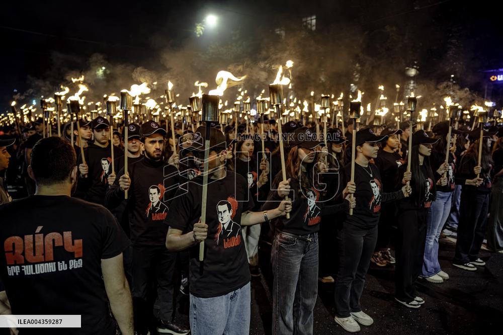 Armenian Genocide Commemoration March - Yerevan