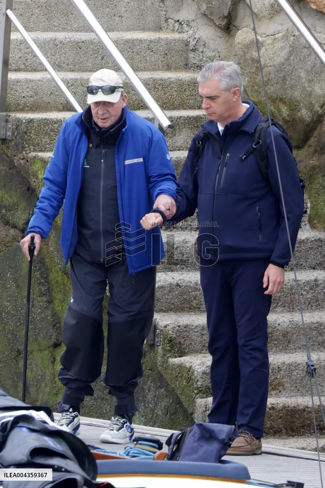 King Juan Carlos Goes Sailing with Pedro Campos - Spain