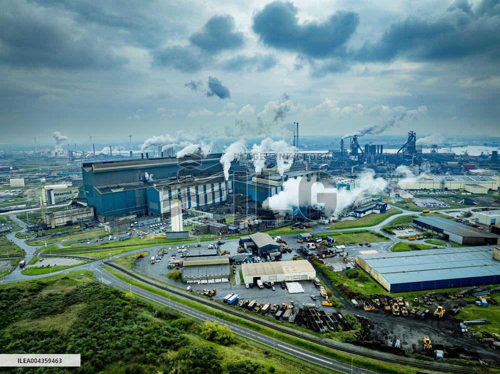 Tata Steel Pollution Illustrations - Netherlands