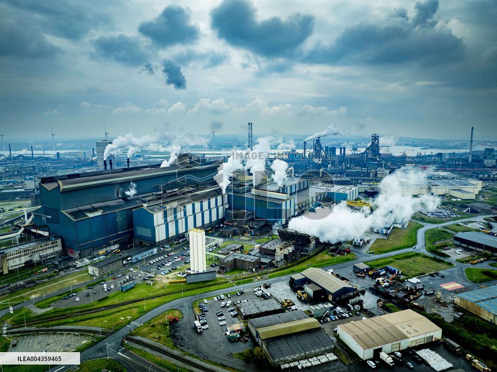 Tata Steel Pollution Illustrations - Netherlands
