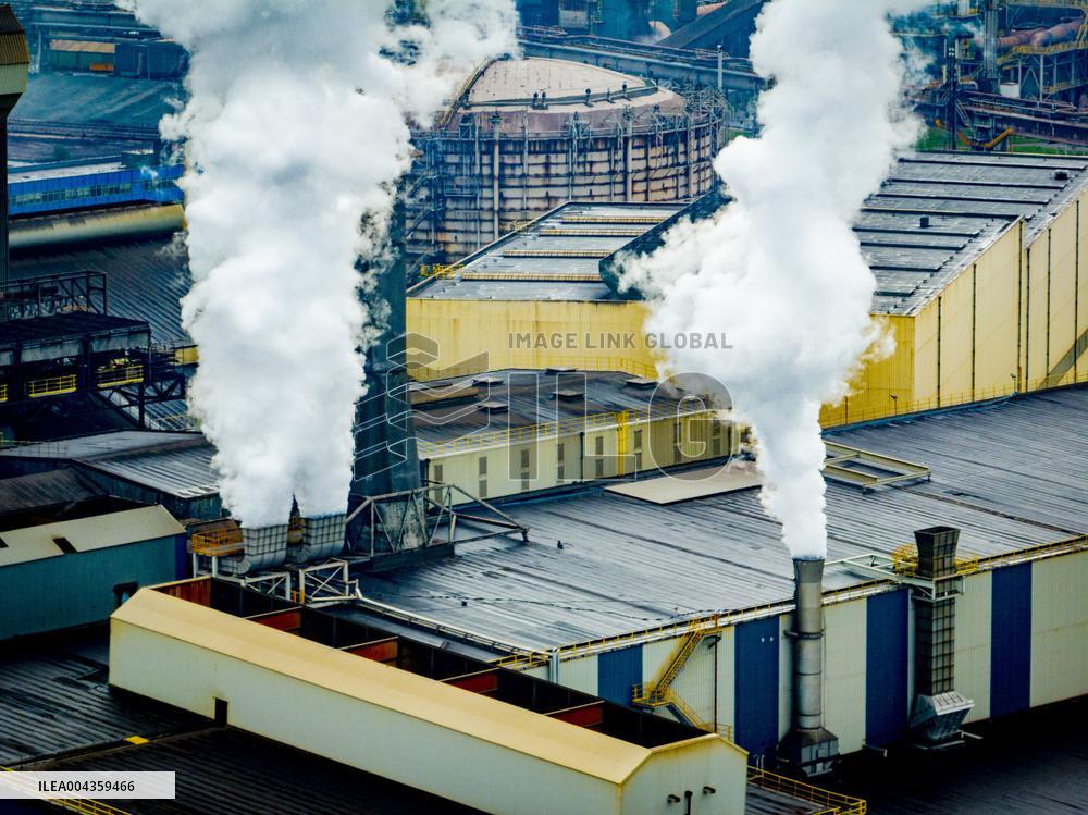 Tata Steel Pollution Illustrations - Netherlands