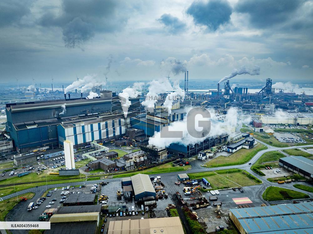 Tata Steel Pollution Illustrations - Netherlands