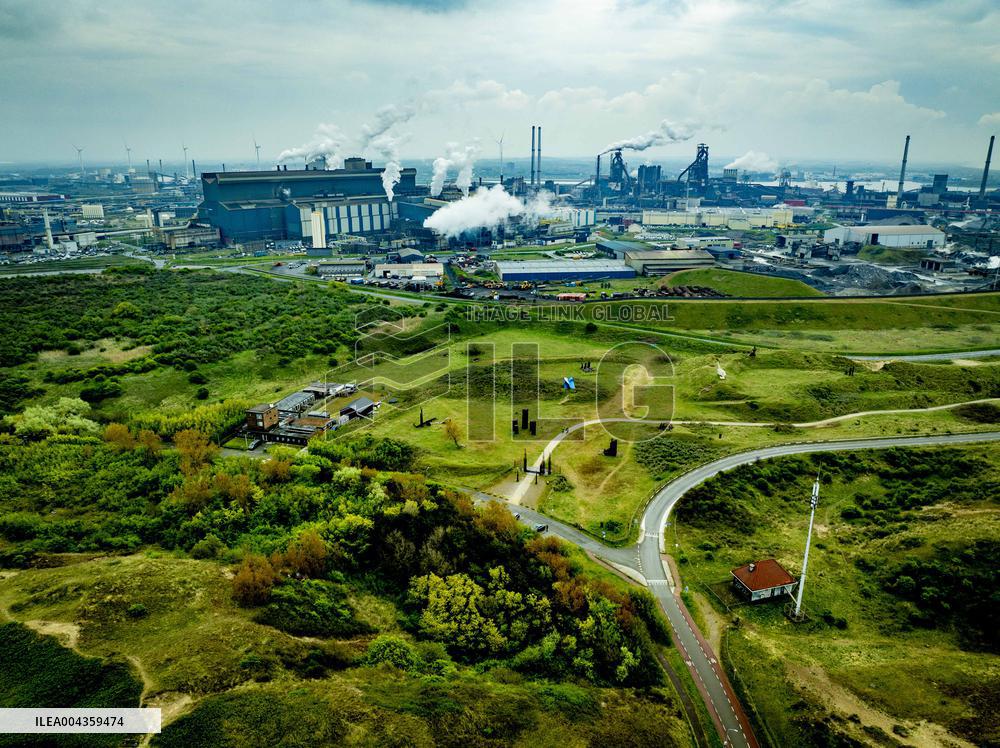 Tata Steel Pollution Illustrations - Netherlands