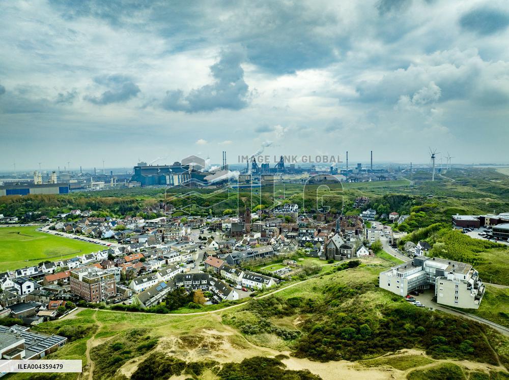 Tata Steel Pollution Illustrations - Netherlands