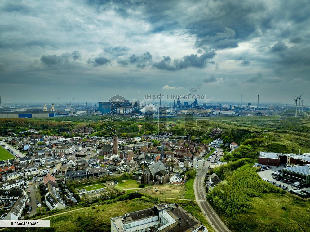 Tata Steel Pollution Illustrations - Netherlands