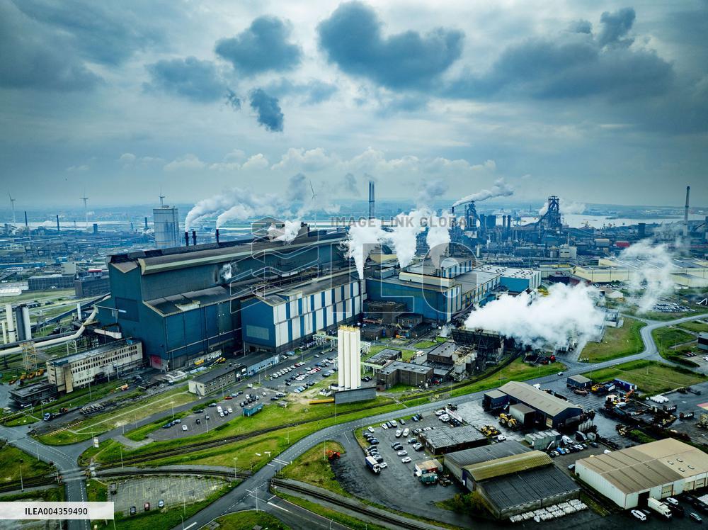 Tata Steel Pollution Illustrations - Netherlands