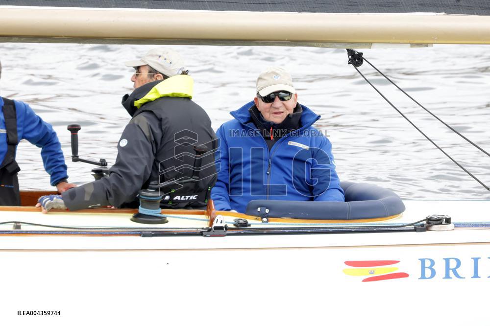 King Juan Carlos Goes Sailing with Pedro Campos - Spain