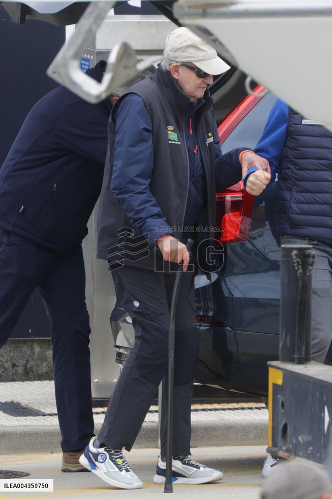 King Juan Carlos Goes Sailing with Pedro Campos - Spain